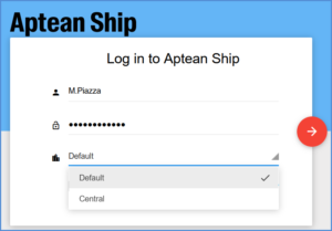 Logging in to Aptean Ship – Aptean Ship